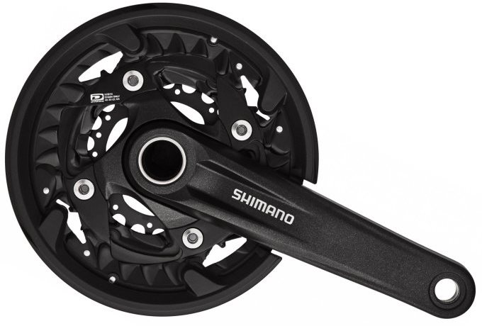 Shimano DEORE FC-MT500 integr. kľučka 3 × 10 175 mm 40 × 30 × 22z bez BB misiek s krytom
