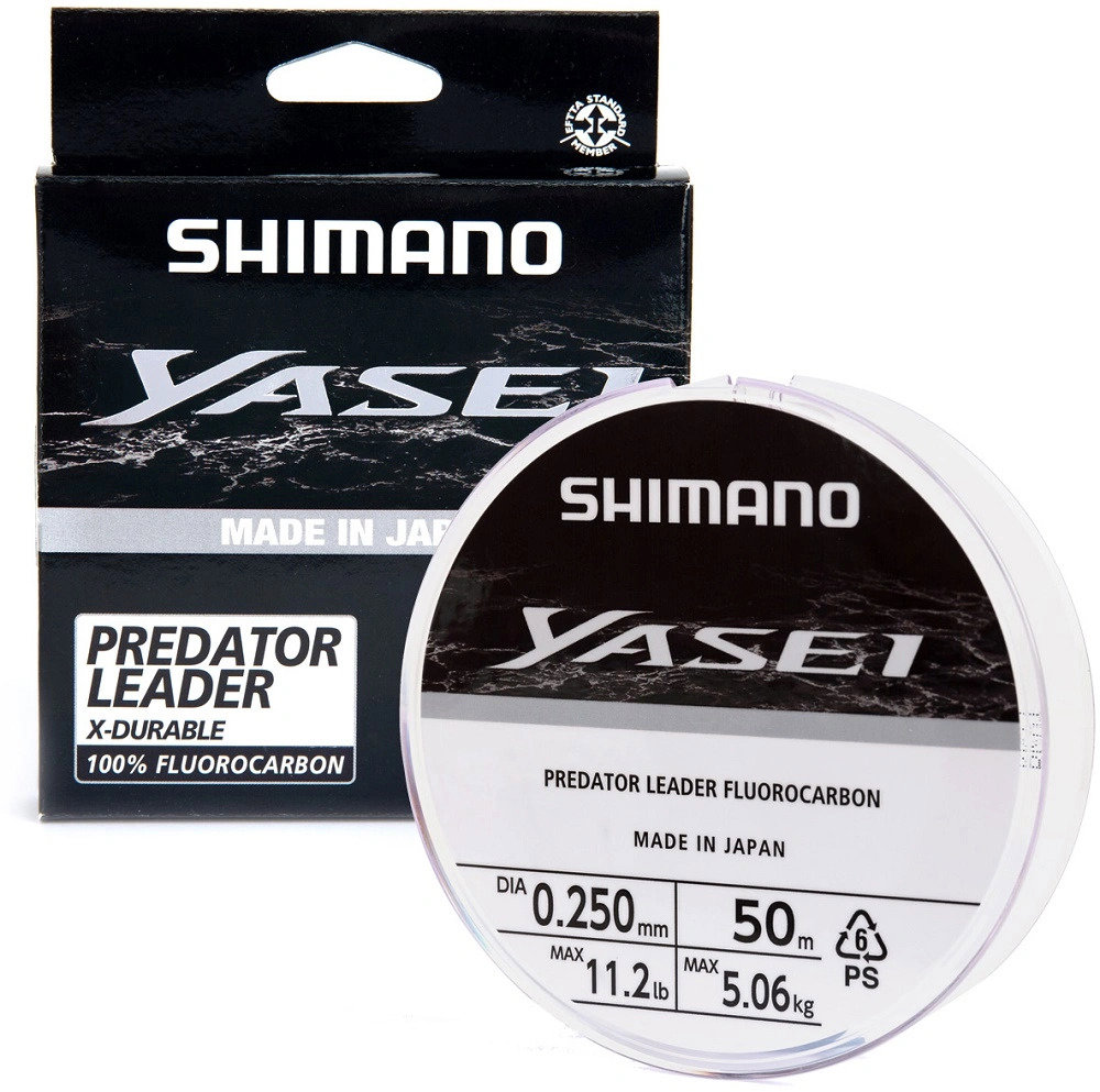 Shimano Fluorocarbon Yasei Fluoro Leader 50 m 0,35 mm 8,08 kg