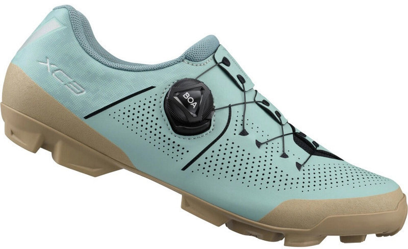 Shimano MTB obuv SH-XC302, dámska, svetlo modrá EU 42