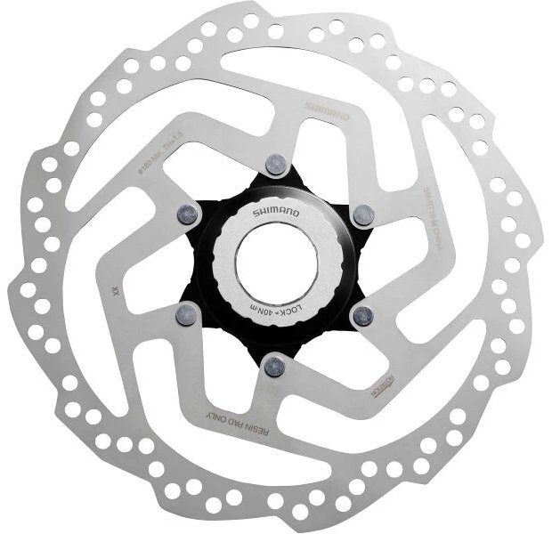 Shimano SM-RT10 center lock 180 mm pre resin + lock ring (interný + externý)