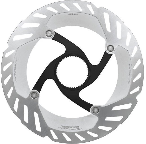 Shimano RT-CL800 center lock 203 mm pre Ice tech + lock ring (interný)