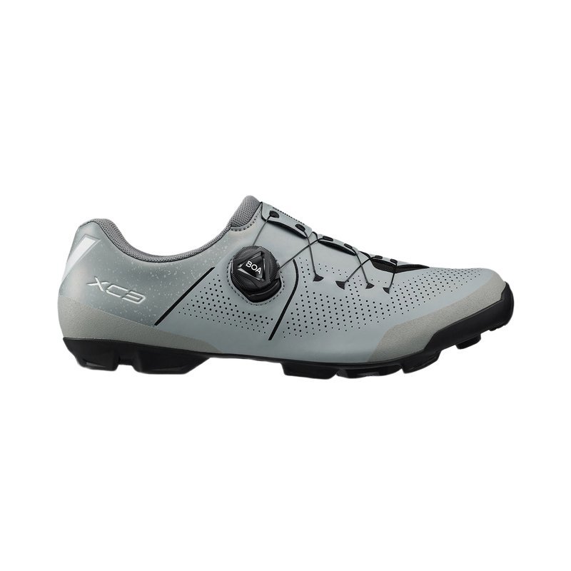 Shimano MTB obuv SH-XC302, pánska, sivá, 43, širšia