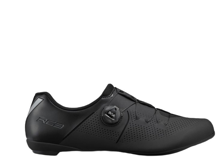 SHIMANO Cestná obuv SH-RC302, pánska, čierna, 46, širšia