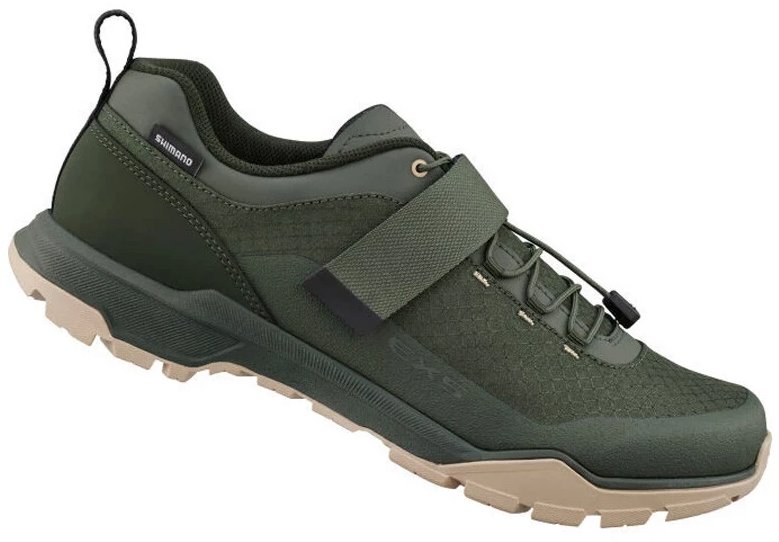 Shimano Turistická obuv SH-EX500, pánska, olivová, EU 41