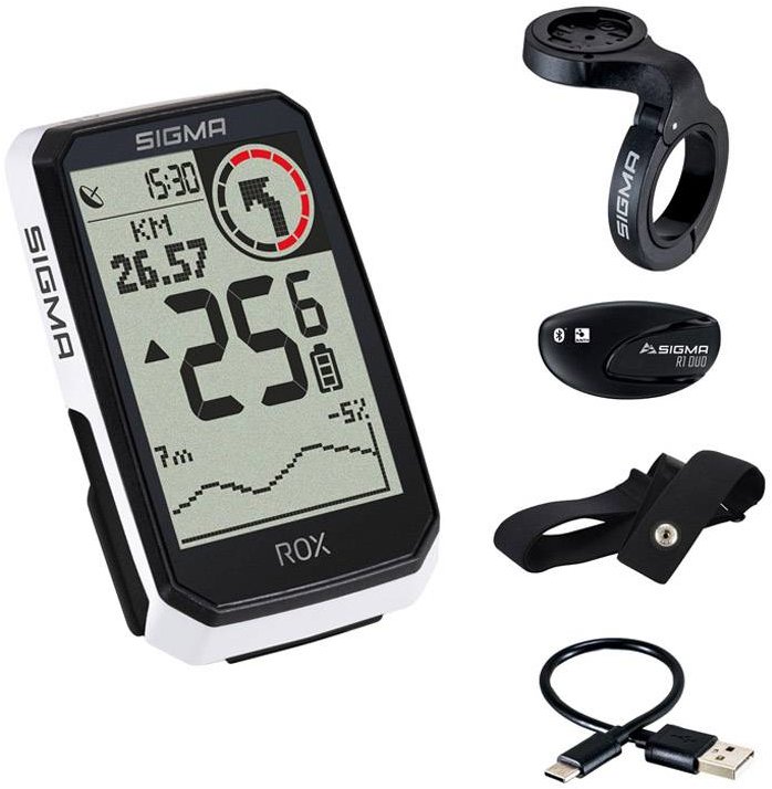 Sigma Rox 4.0 Endurance HR Set biely