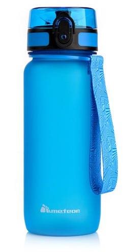 Meteor Tritánová športová fľaša, modrá 650 ml