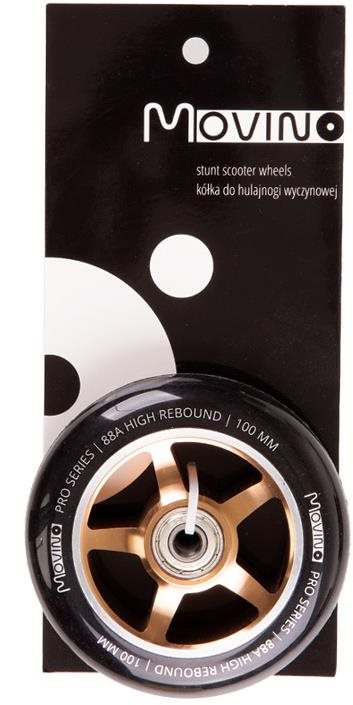 Náhradné kolieska na freestyle kolobežku 100 mm, hliník, 2 ks