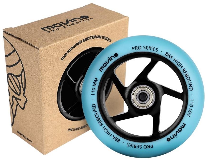 Náhradné kolieska na freestyle kolobežku MOVINO SLAVE, 110 mm, hliník