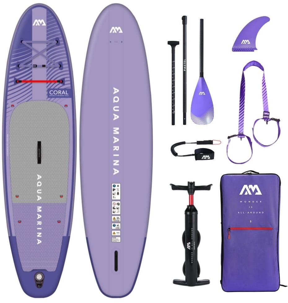 AQUA MARINA Coral 10'2'' × 31'' × 4.75'' Night Fade