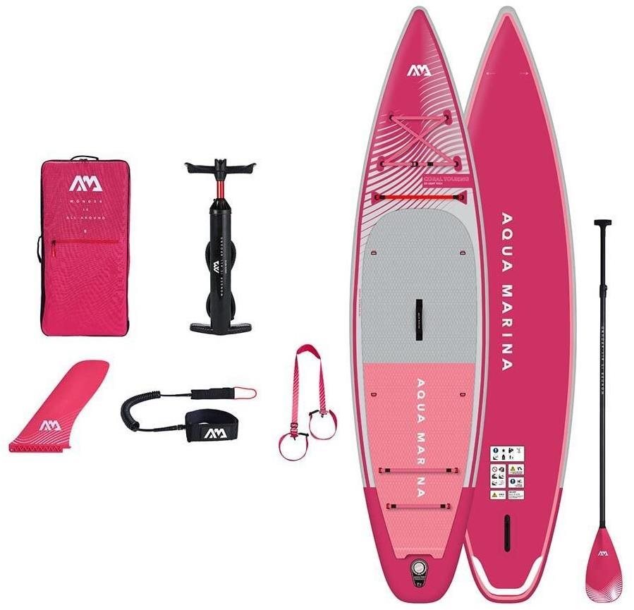 AQUA MARINA Coral Touring 11'6'' × 31'' × 6'' Raspberry