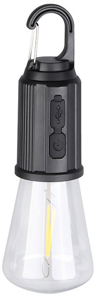 Solight LED nabíjacia žiarovka Camping, 100 lm, Li-Ion