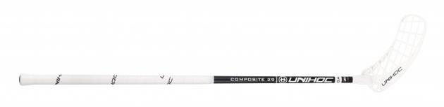 Unihoc Epic Composite 29 white/black 100 cm R-23