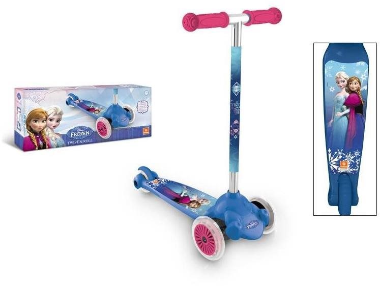 Kolobežka MONDO TWIST AND ROLL FROZEN modrá, Ľadové kráľovstvo – Frozen