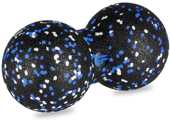 Spokey Grean Ball Duo Dvojitá masážna loptička, 16 × 8 cm