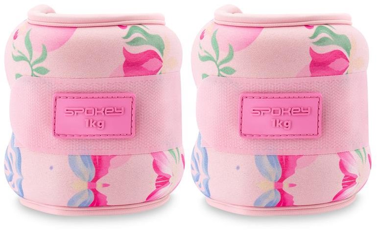 Spokey The Bloom Form Súprava závažia na ruky a nohy, 1 kg