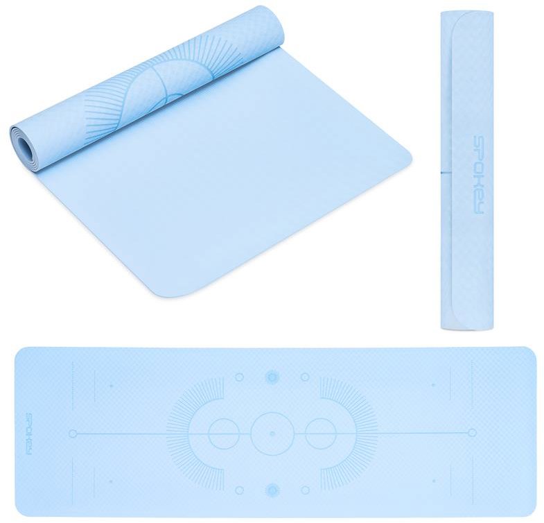 Spokey Mandala 183 × 61 × 0,4 cm, modrá