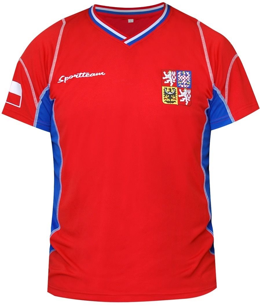 SportTeam Futbalový dres ČR 1, veľ. L