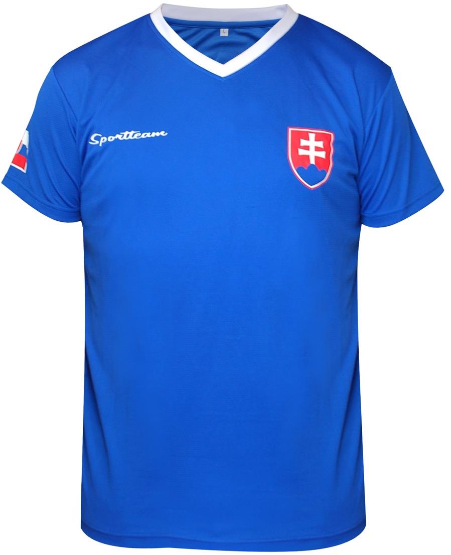 SPORTTEAM® Futbalový dres Slovenská Republika 5, chlapčenský, veľ. 134/140