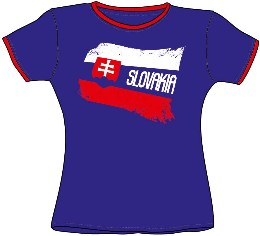 SPORTTEAM® Slovenská Republika tričko 1 dámske S