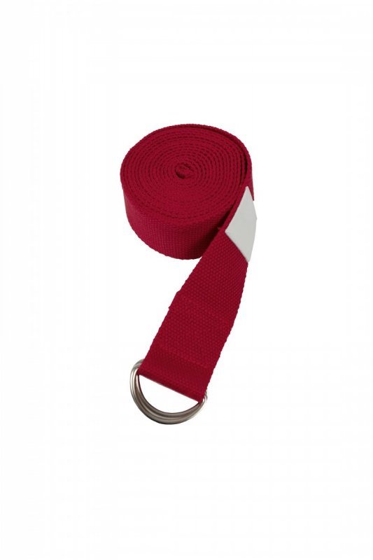 Sharp Shape Yoga strap red
