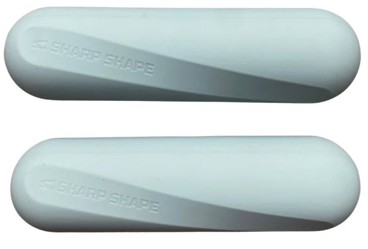 Sharp Shape Silikónové činky zelené 2× 1 kg