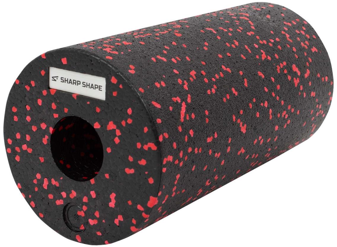 Sharp Shape Foam roller 30 cm, červeno-čierny