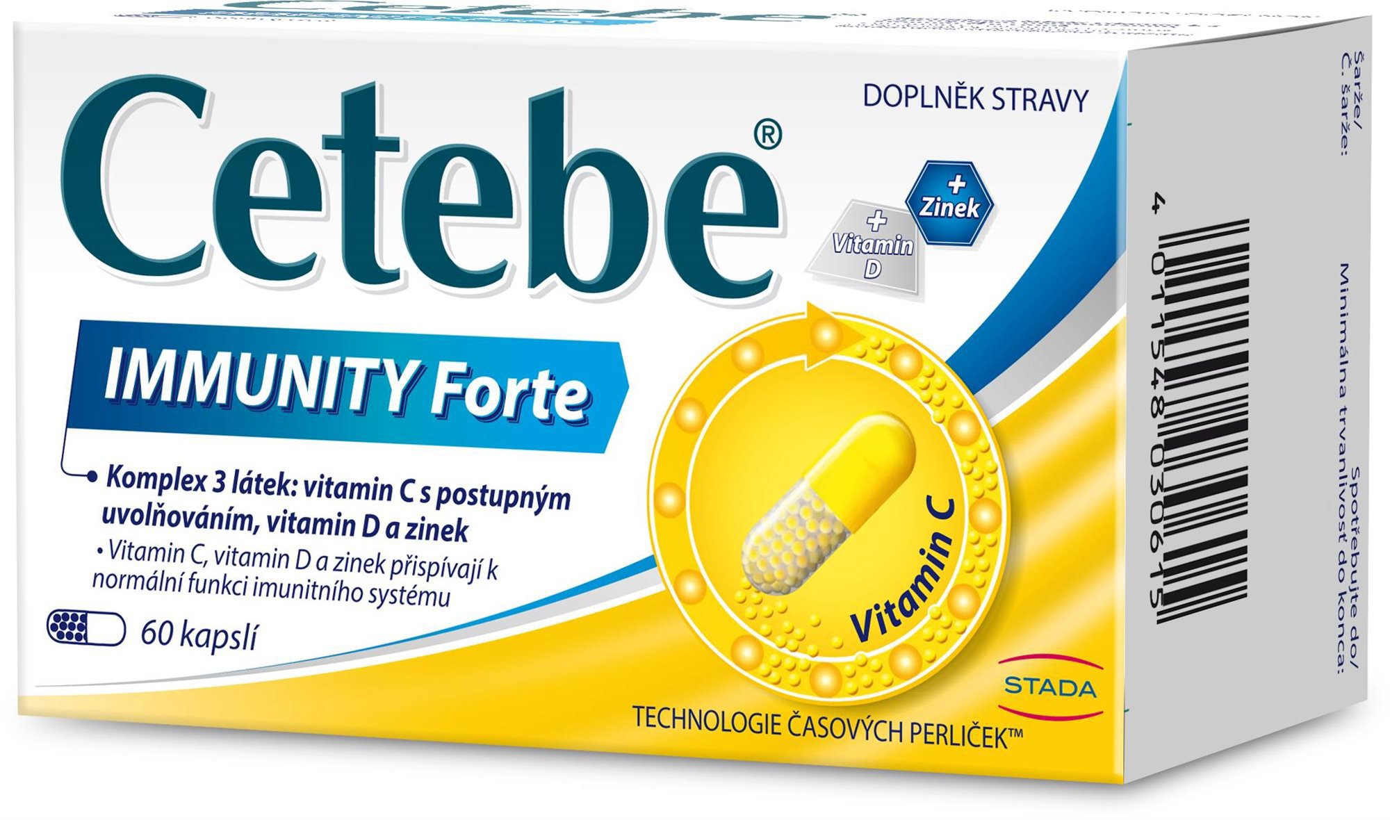 Cetebe Immunity Forte, 60 kapsúl