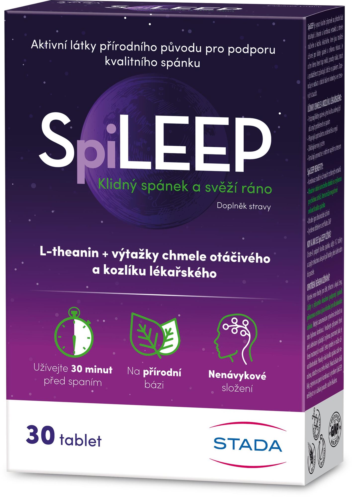 Stada SpiLEEP forte 30 tabliet