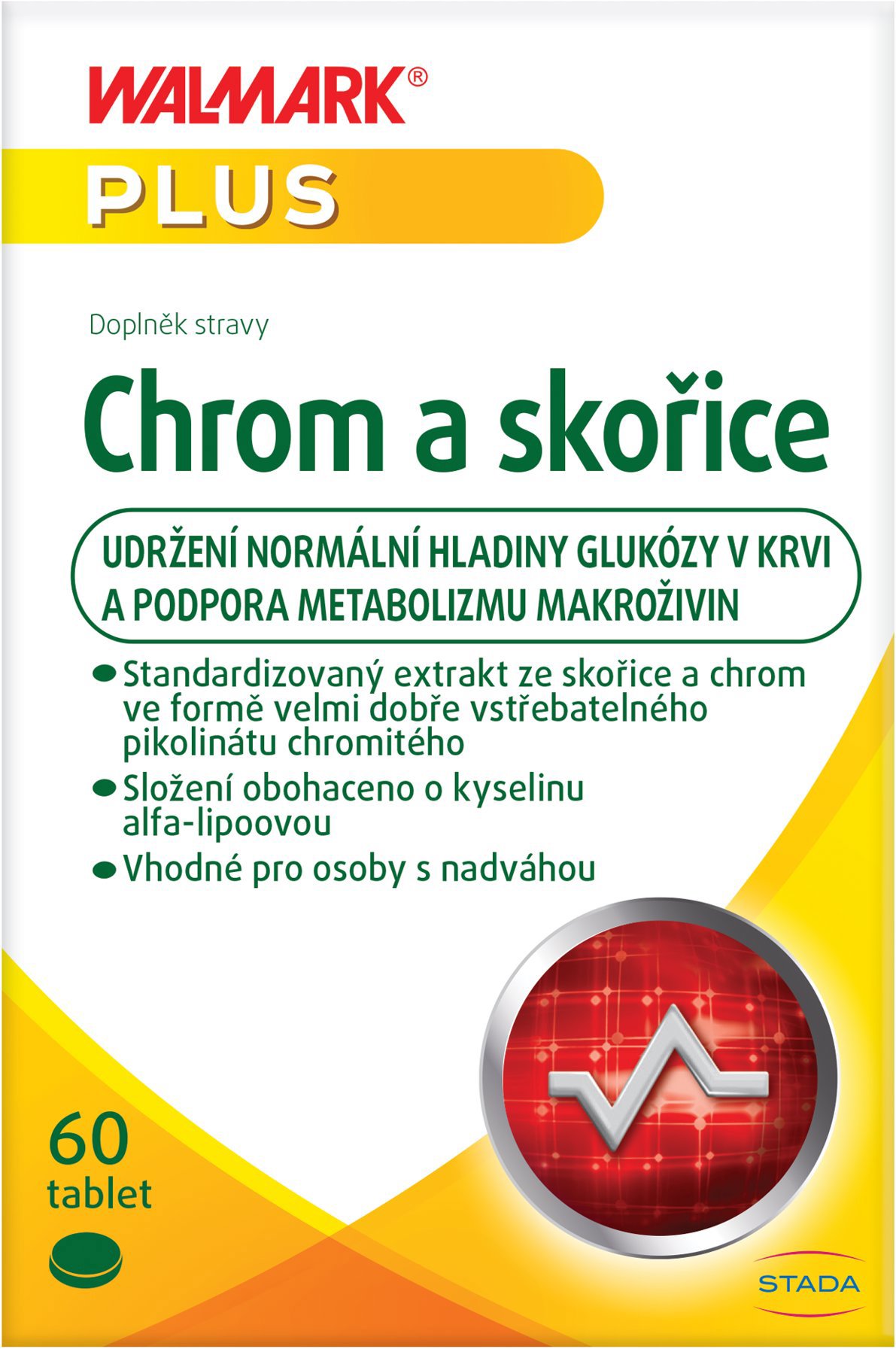 Walmark Chróm a škorica 60 tabliet