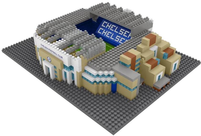 BRXLZ Stavebnica CHELSEA FC 3D Stadium