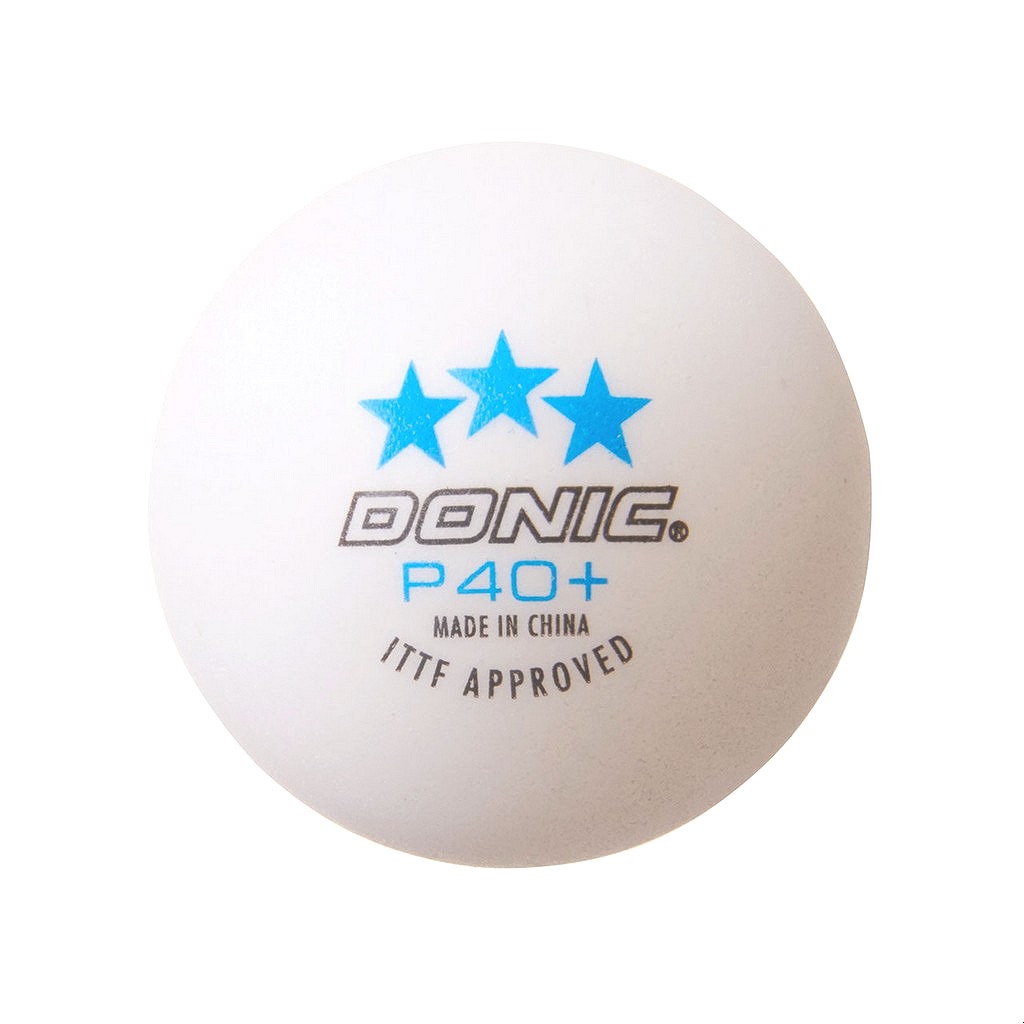 Donic P40+ *** (3 ks)