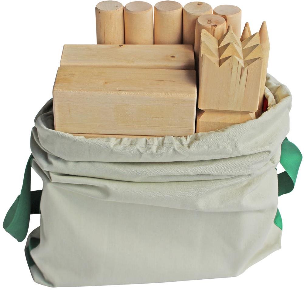 Švédske šachy MASTER Kubb, King 30 cm
