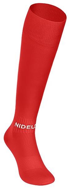 Nidelo football socks Optimal červená 33–36