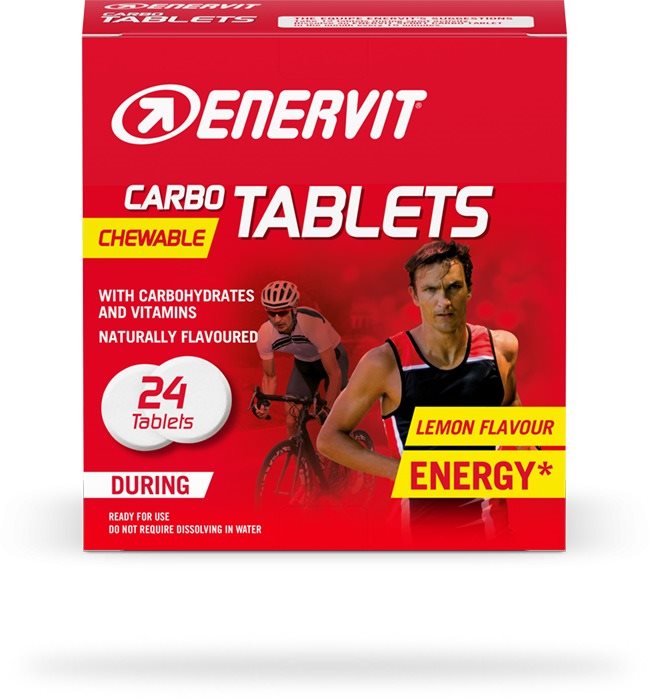 Enervit Carbo Tablets (24 tabliet) citrón
