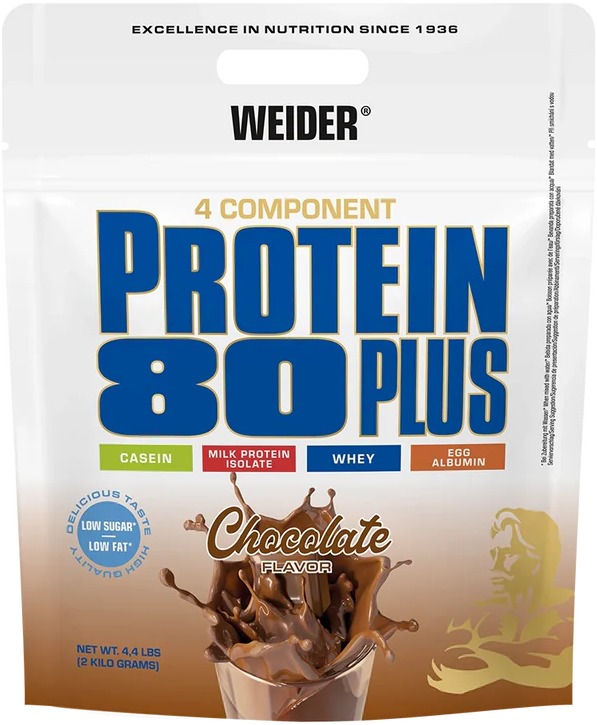 Weider Protein 80 Plus 2000 g, čokoláda