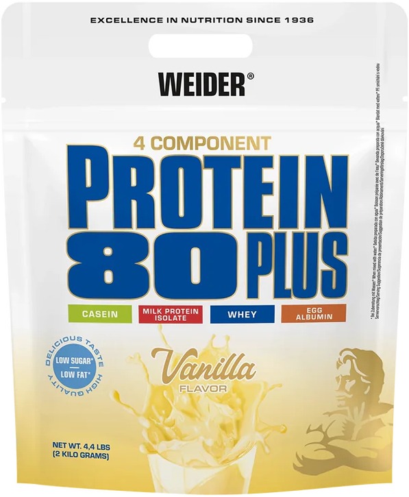 Weider Protein 80 plus vanilka 2 kg