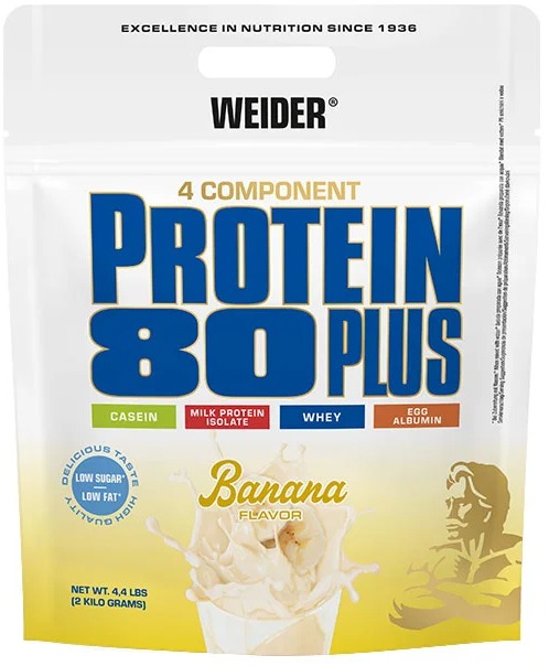 Weider Protein 80 plus banán 2 kg