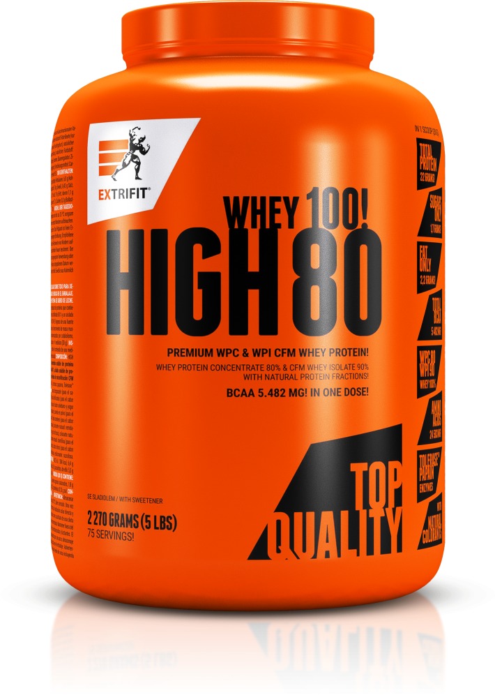 Extrifit High Whey 80 2,27 kg chocolate