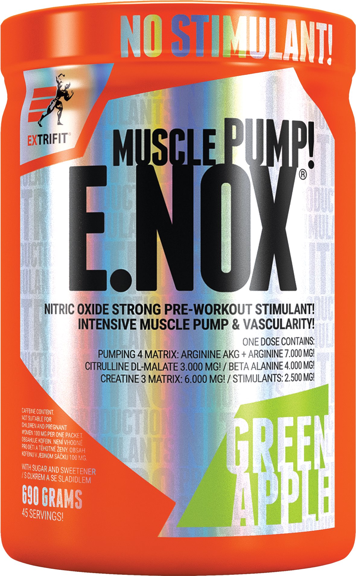 Extrifit E.Nox Shock 690 g jablko
