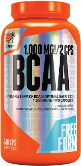 Extrifit BCAA 2:1:1 Pure 240 cps