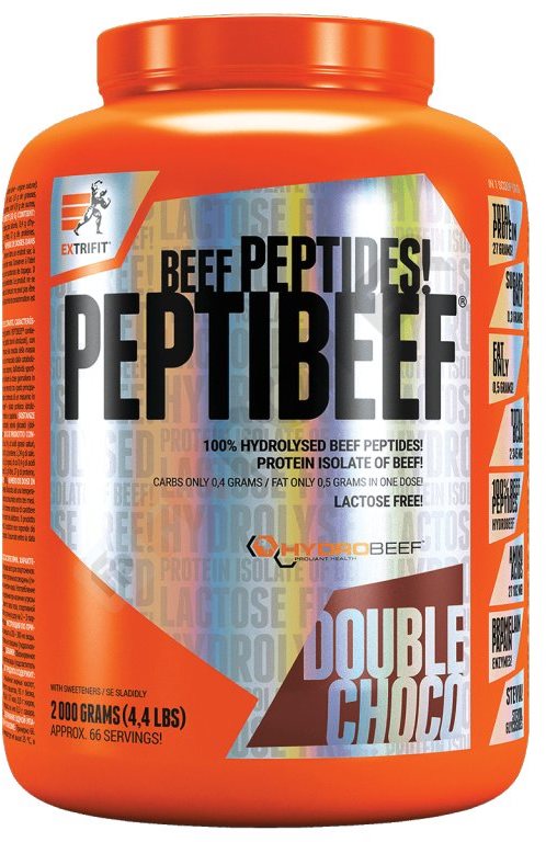Extrifit PeptiBeef 2 kg dvojitá čokoláda