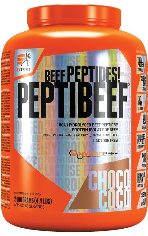 Extrifit PeptiBeef 2 kg čoko-kokos