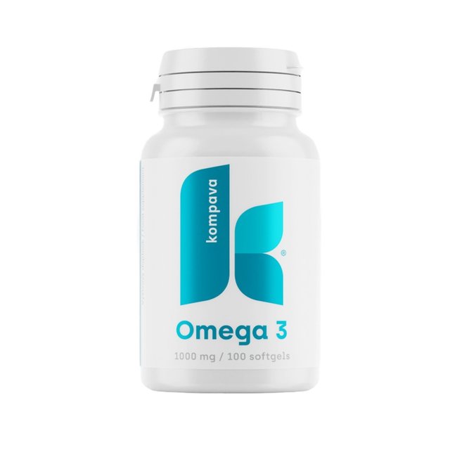 Kompava Omega-3 1000 mg 100 kapsúl