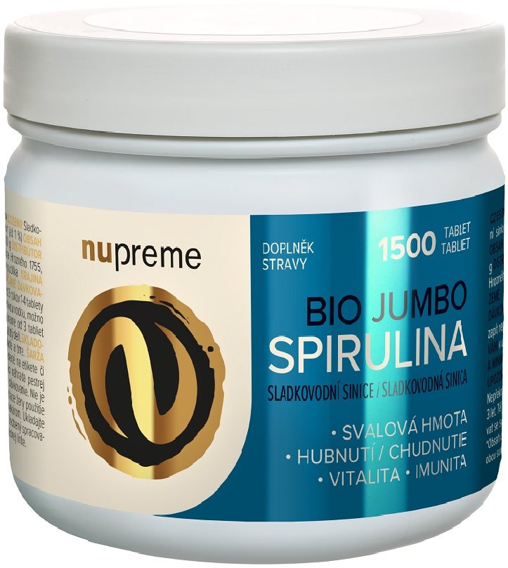 Nupreme BIO Spirulina 1500 tabliet