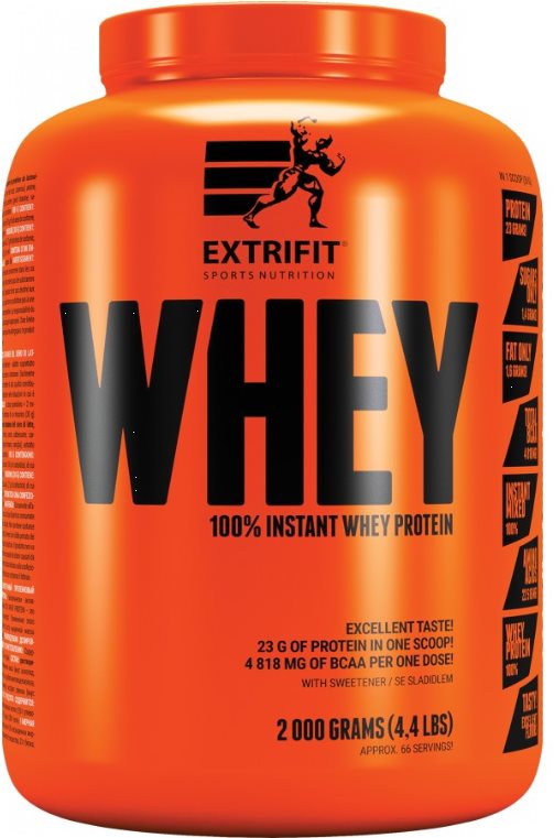 Extrifit 100 % Whey Protein 2 kg ovocný shake