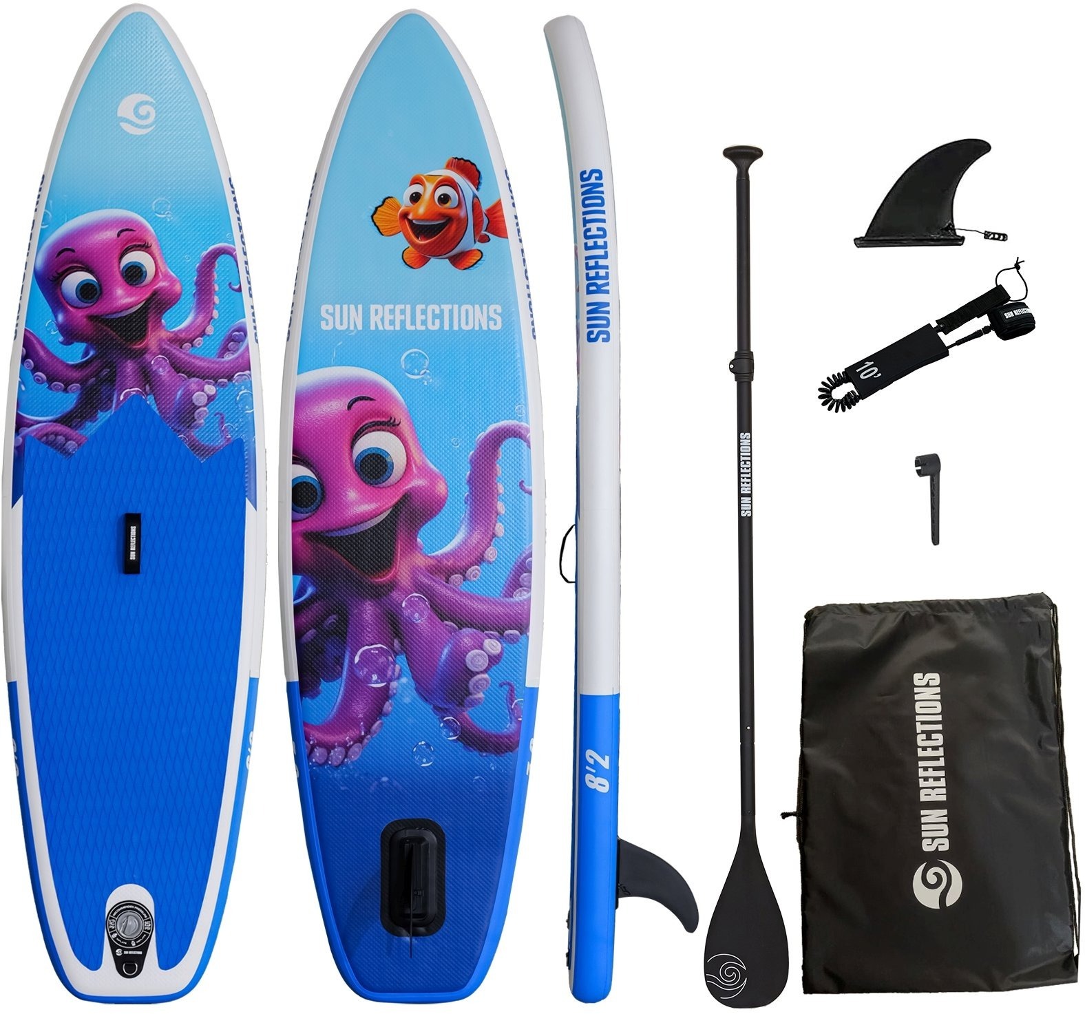 SUN REFLECTIONS Kids 8'2" Octopus