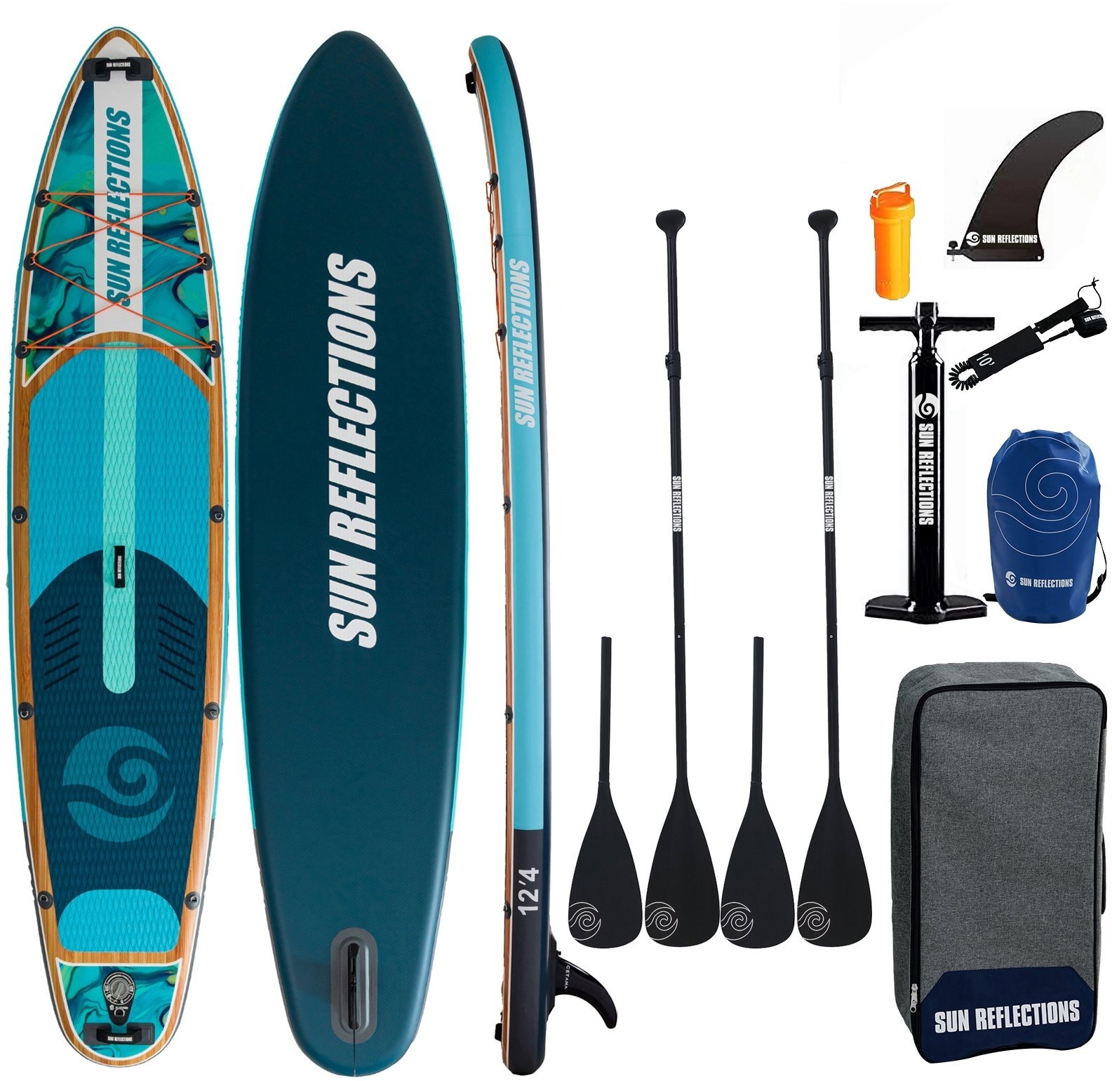 SUN REFLECTIONS Multi 12'4" Minicombo