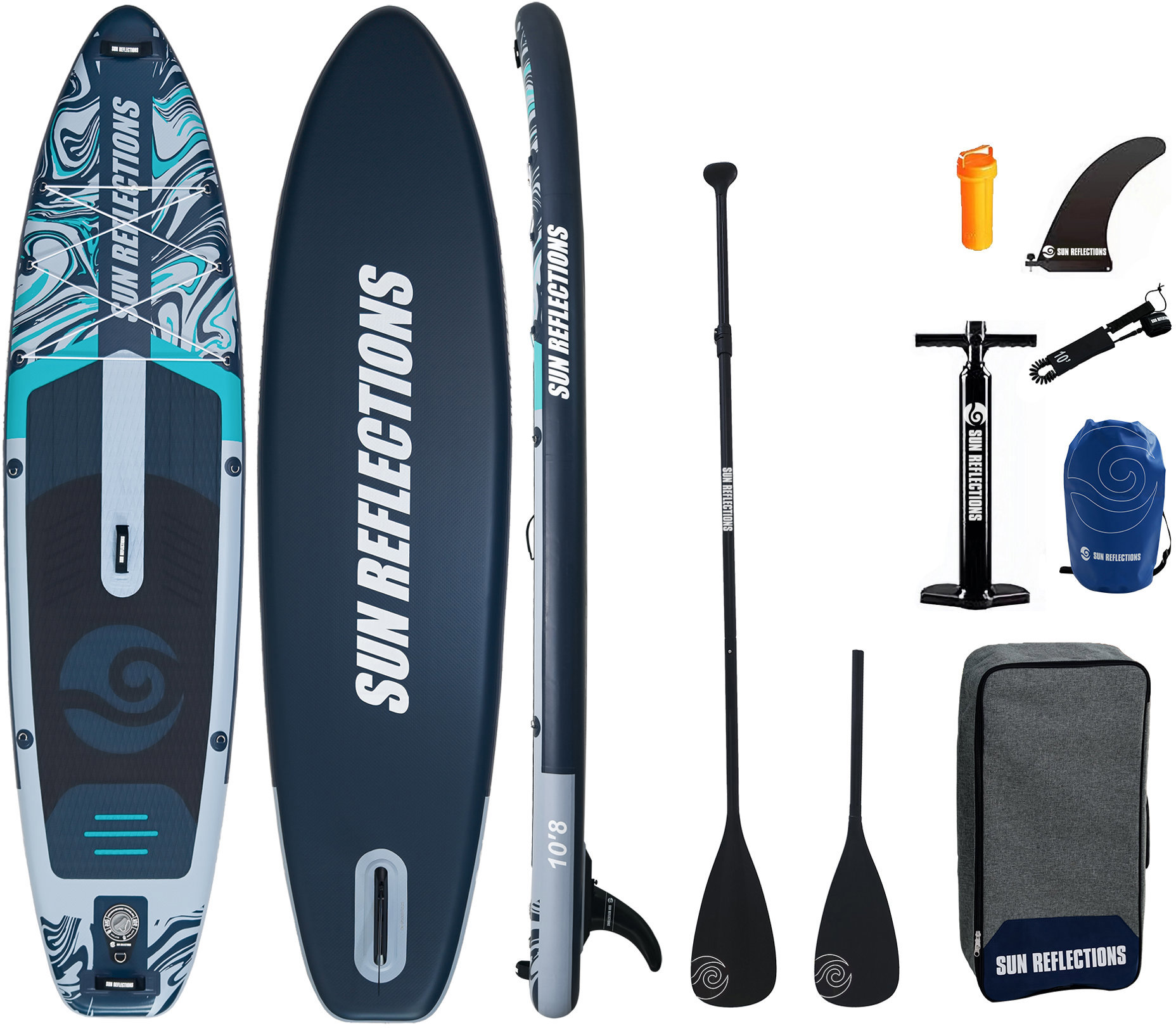 SUN REFLECTIONS M 10'8'' Minicombo Grey