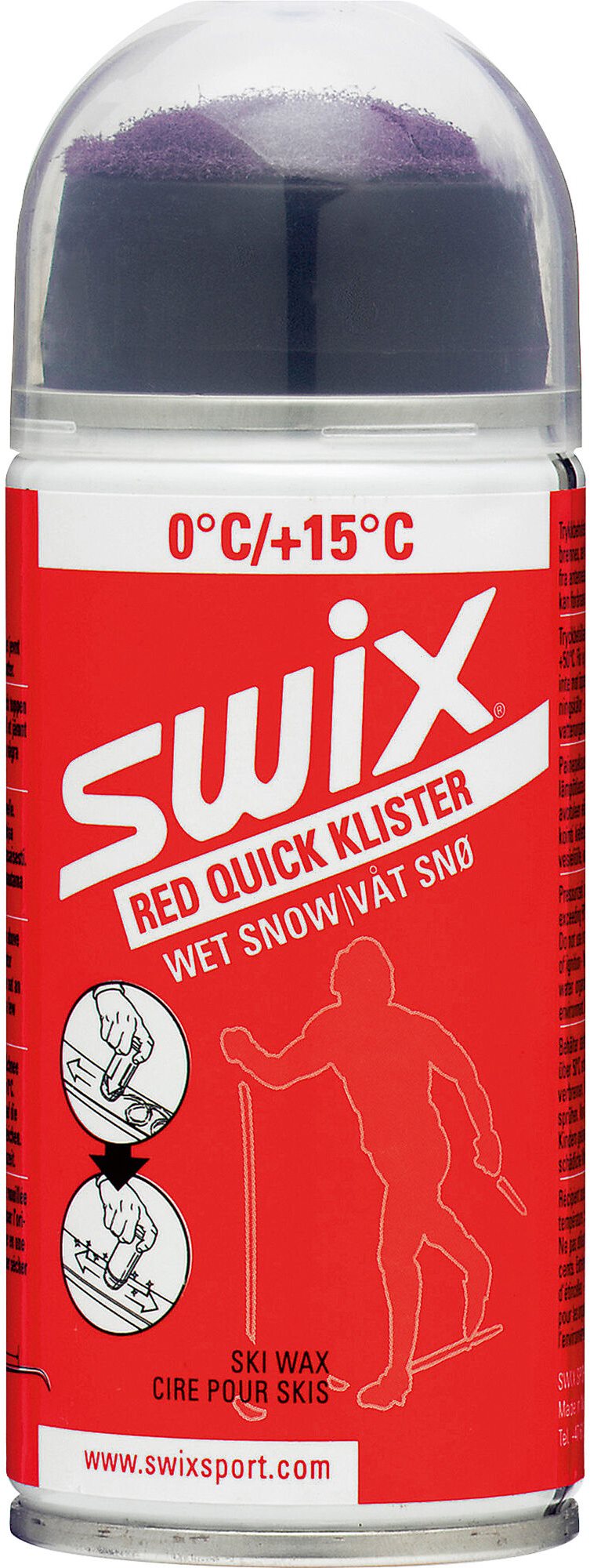 Swix klister K70C, červený, 150 ml