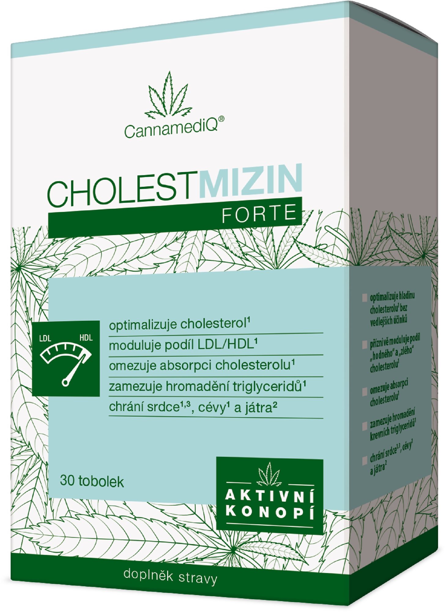 CannamediQ Cholestmizin Forte 30 kapsúl